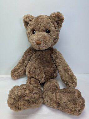 VTG Gund Beary Long Legs #2412 Brown Teddy Bear Plush Pellets Shaggy 13.5"